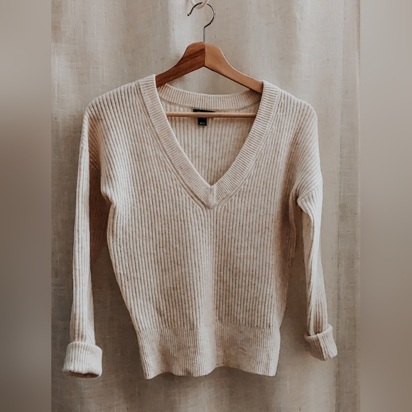 Knit fitted sweater - Picture 1 of 3